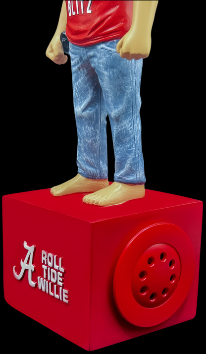 Roll Tide Wille Talking Bobblehead